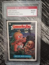 Garbage Pail Kids Original Series 15 (Beulah Ghoul) 1988 Slabbed and Graded 9