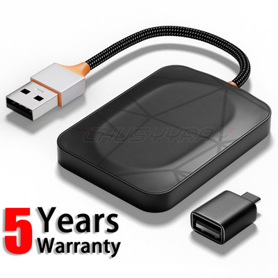 2025 Upgraded Wireless CarPlay Adapter USB Dongle For iPhone Apple Plug & Play