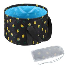 Foldable Bucket for Soaking Feet, Portable Foot Bath Tub Spa Basin Black Foot...