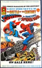 1976 SUPERMAN vs AMAZING SPIDER-MAN Original Oversized Advertising Display~ RARE