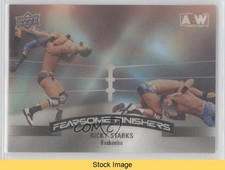 2023 Upper Deck AEW All Elite Wrestling Ricky Starks #21 READ 0n3v