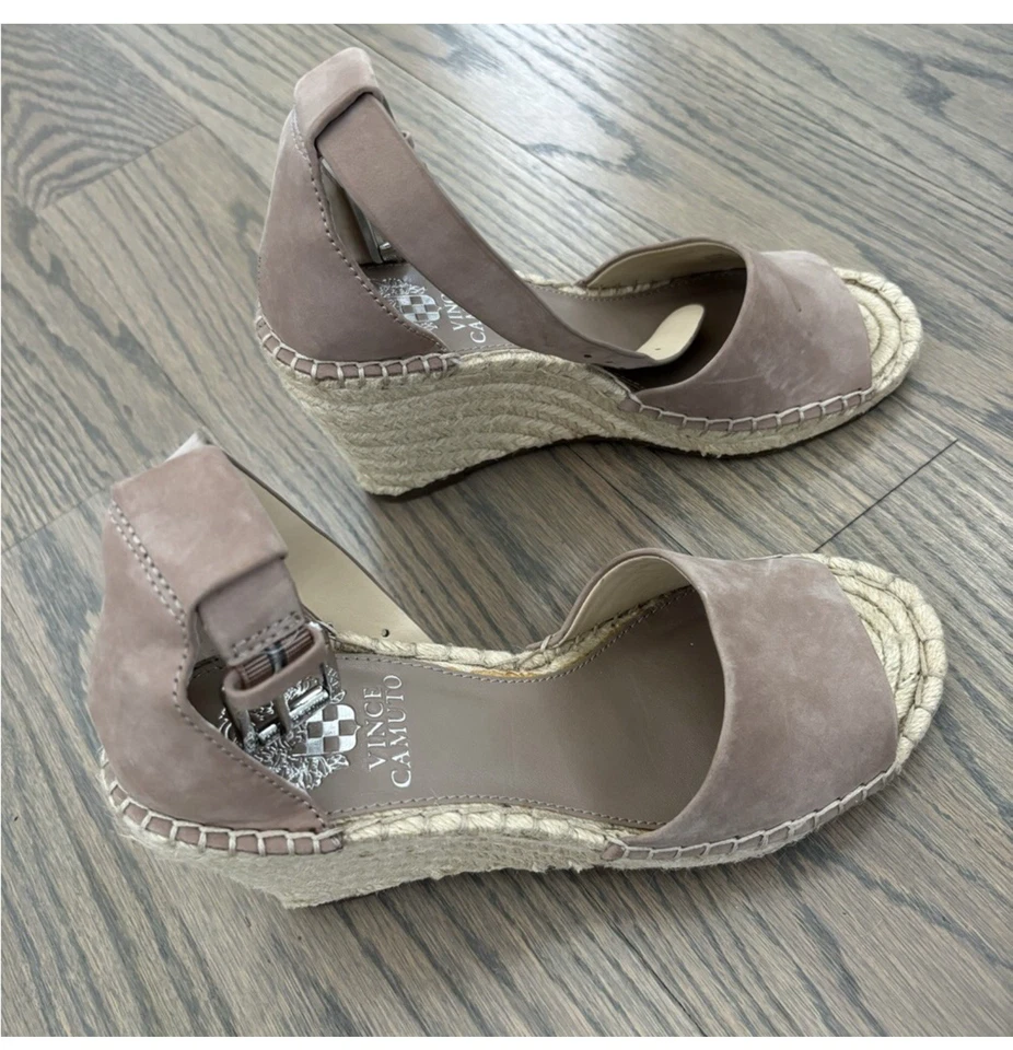 NWOT Vince Camuto Leera Espadrille Wedge Sandal - Image 2 of 4