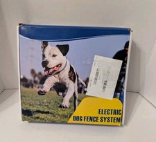 Electric Dog Fence System. 2 Collar Water Proof And Rechargeable - NEW IN BOX
