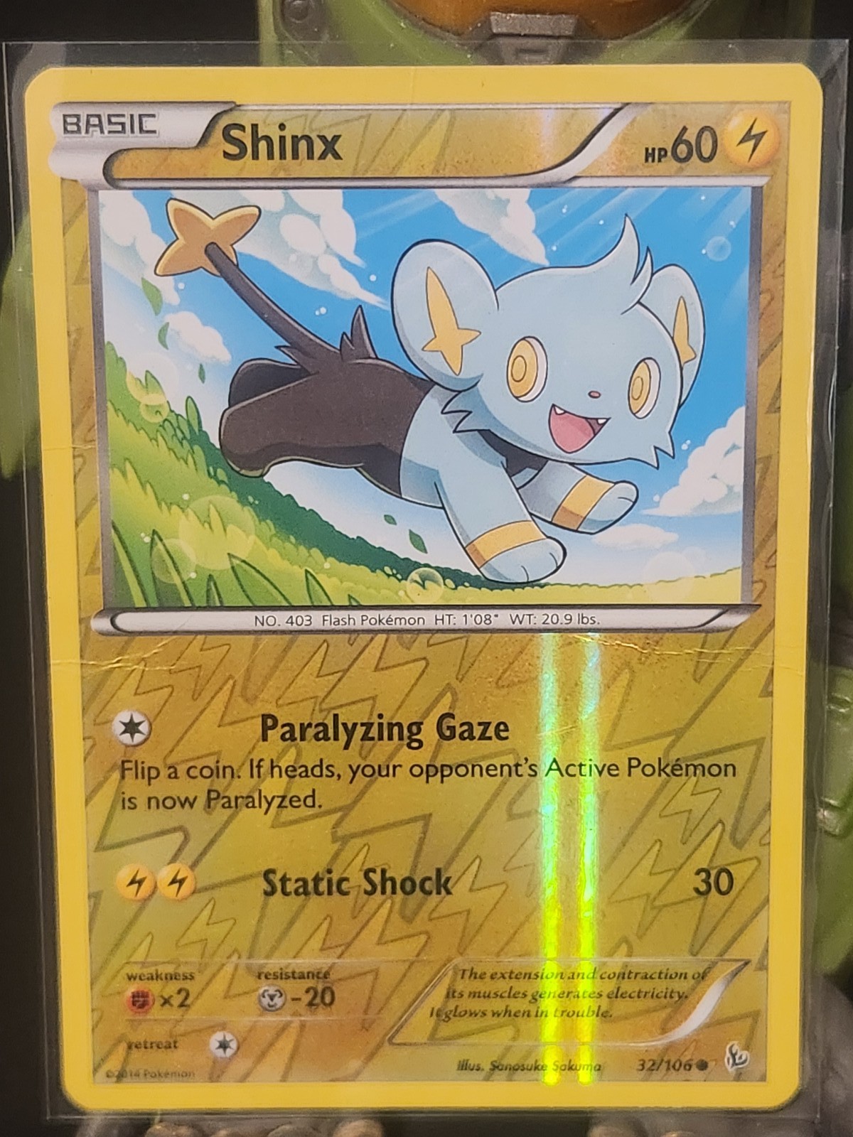 Shinx Reverse Holo Common XY - Flashfire 32/106 LP