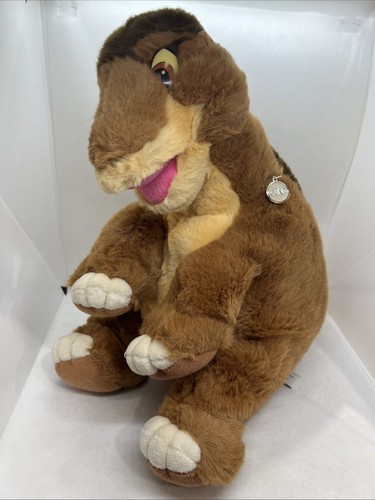 Vtg Land Before Time Littlefoot Gund Plush Stuffed Animal Dinosaur 1988 JCPenney