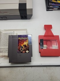 Nintendo Nes Console Game Lot Arkista Ring Duck Tales Mario Punisher Castle