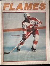 1983 Calgary Flames Game Program Vs Montreal Canadiens 2/3/83