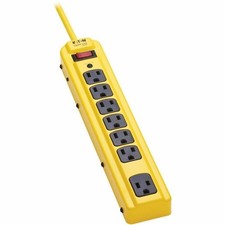 Eaton Tripp Lite Series 7-Outlet Industrial Safety Surge Protector 4 ft. Cord