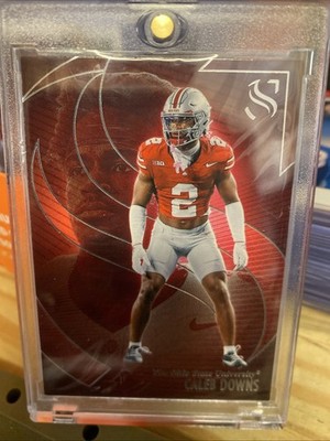 2025 Panini Silhouette - Caleb Downs #27 - Red