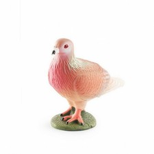Pigeon Figurine with Base Lightweight Pigeon Figurine Detailed for