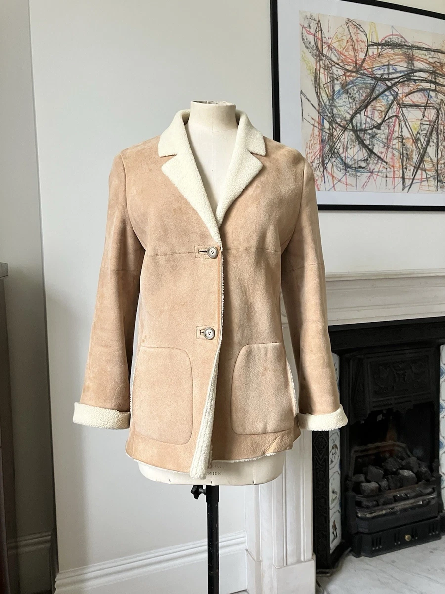 Veste Designer Max Mara Taille 6 En Lin - État Neuf Sans Étiquette, Condition Parfaite