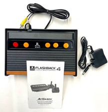 Atari Flashback 4 Classic Game Console only with charger and Manual.