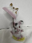 Vintage Anthropomorphic rabbit with umbrella figurine — photo 1