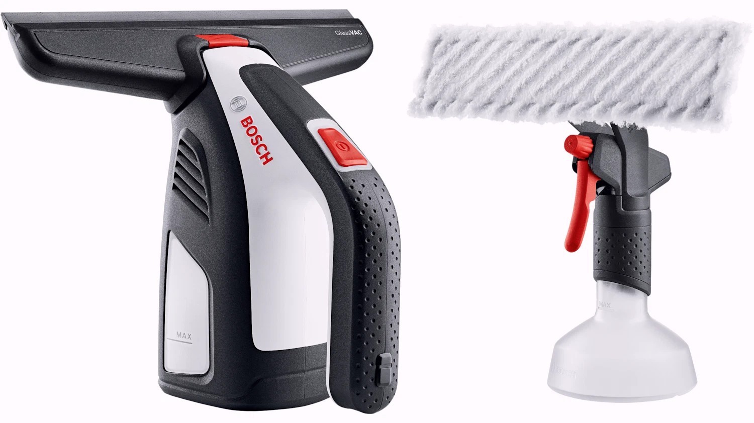 Bosch GlassVAC Solo Plus 3.6V Cordless Electric Window Cleaner Vacuum NEW