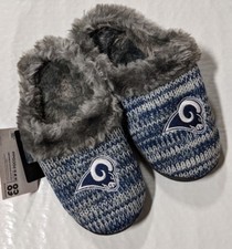 LA Los Angeles Rams Slippers Logo NEW Womens Slide House shoes Peak Slide