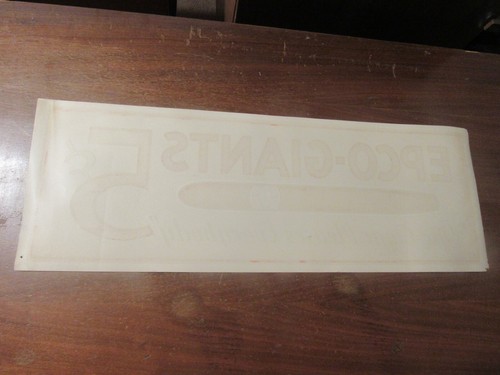 VINTAGE EPCO GIANTS CIGAR PAPER LITHO POSTER SIGN - Picture 7 of 7