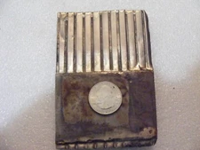 Apollo Saturn H-1 Rocket Engine Inconel Silver Alloy Flight Hardware Section 7