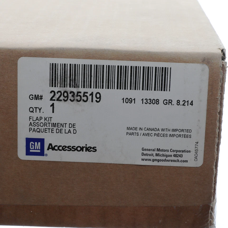 Protector de barro contra salpicaduras delantero genuino GM 2014 Buick Enclave Convenience 3,6 L 22935519 Foto 4 de 4