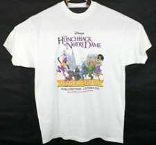 VTG 1996 Disney The Hunchback Of Notre Dame Adult XL Promo Movie Premiere TShirt