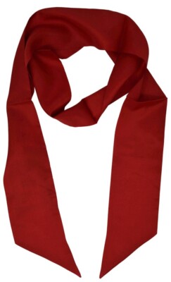 CODELLO Damen Schal 52072801, Damen Tuch, schmal, rot