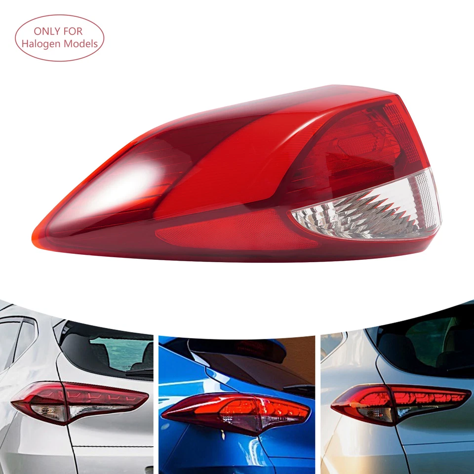 Luz trasera para Hyundai Tucson 2016-2018 lado del conductor lámpara trasera lado del conductor izquierda Foto 3 de 4