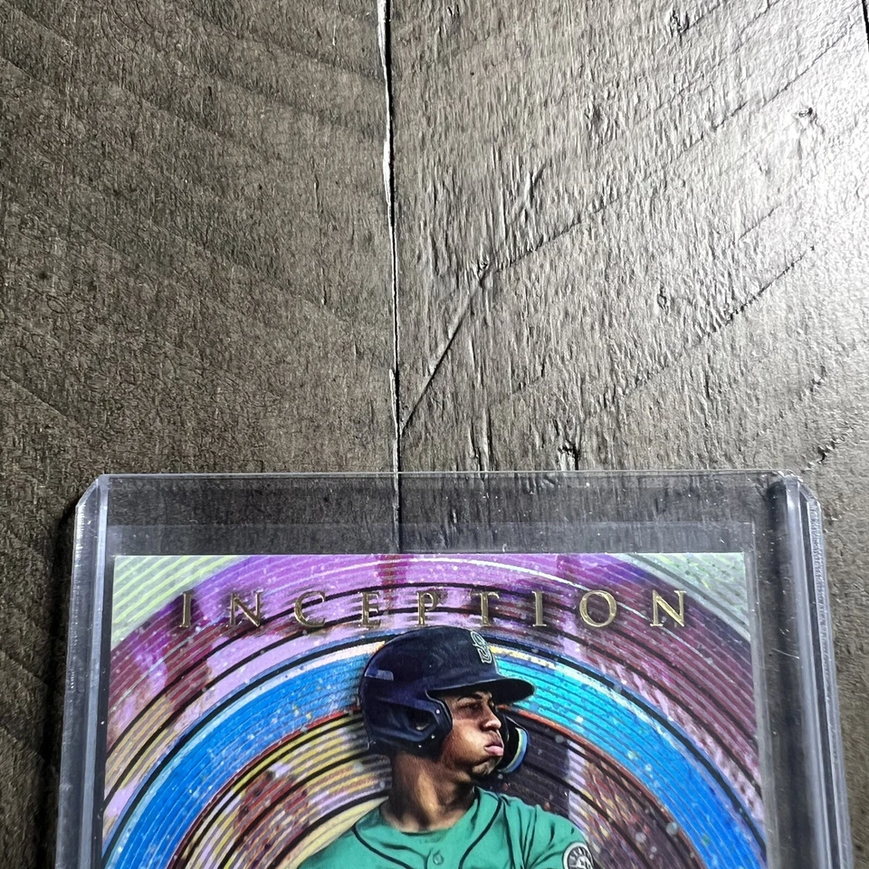 2022 Bowman Inception Jonatan Clase Fuschia 066/200 Auto - Mariners - Image 2 of 4