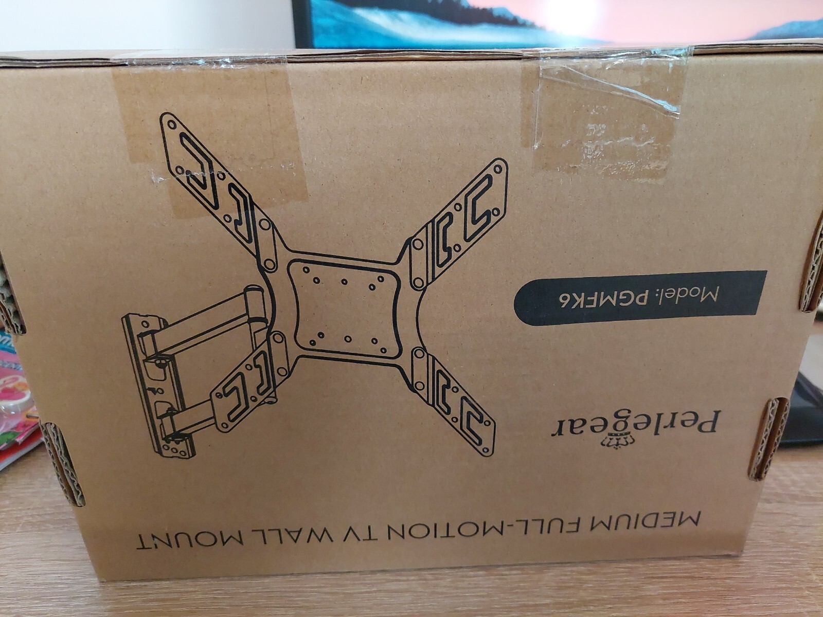 Thumbnail - Perlegear Wandhalterung Für 26-55 Zoll Tv - Schwarz