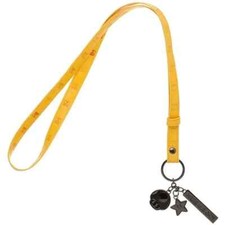 Super Mario Embossed Strap Lanyard With Multi Metal Charm NEW 