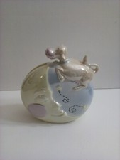 Burnes of Boston "Cow Jumped Over the Moon" Porcelain Bank