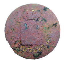 Russian Empire Original Liveried Button with Coat Of Arms (Y24-05)