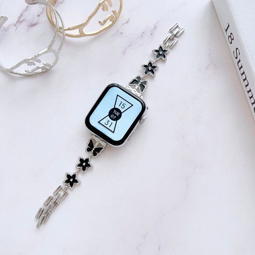 Jewelry Bangle For Apple Watch Band Butterfly Stars Strap 40 41 42 44 45mm 38mm - Bild 18 von 21