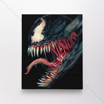 Venom Poster Canvas Movie Marvel Superhero Comic Tom Hardy Art Print #1012