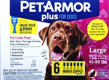 PetArmor Plus Flea and Tick Prevention for Dogs 45-88 lbs