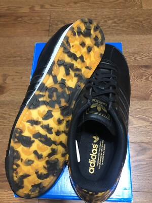 Adidas SAMOA Men(D68753) Black/Metallic Gold sz 10 | eBay display picture 1
