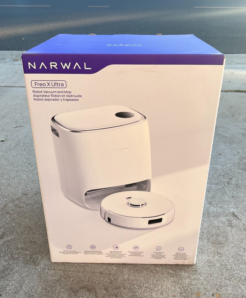 NEW Narwal Freo X Ultra Robot Vacuum and Mop Combo - 8200Pa