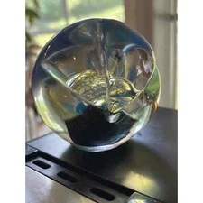 Robert Eickholt Handblown Designed Signed 1996 RV3 Paperweight Art Glass