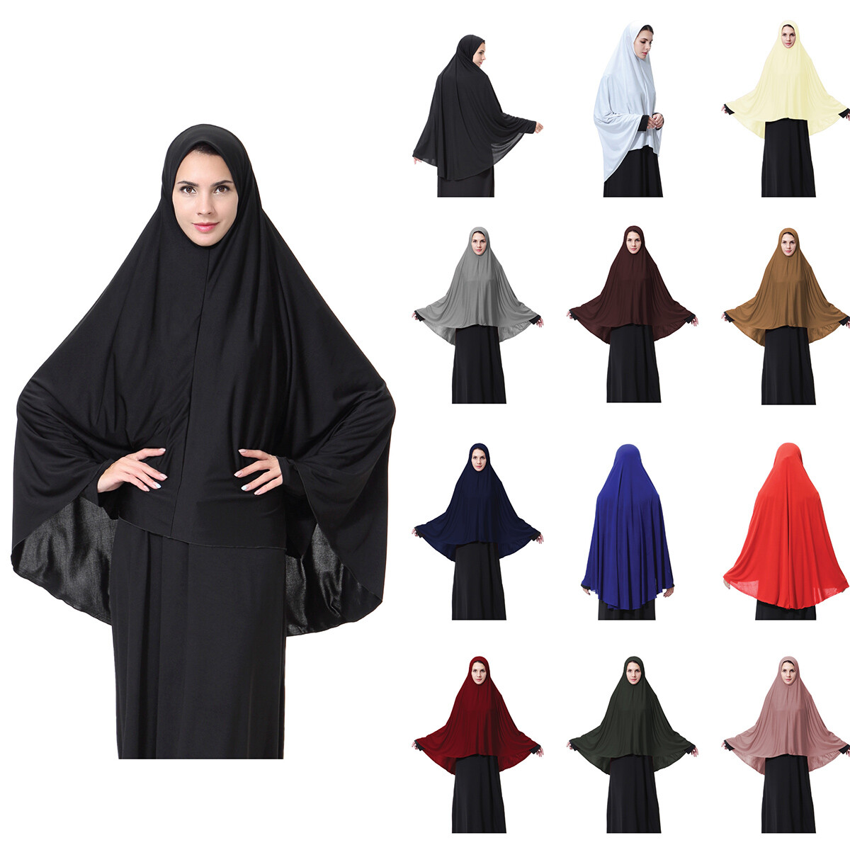 Sciarpa Queen Helena Hijab Al Amira Per Ragazze Con Bordo Glitterato - Sciarpa Pronta D 374720 Queen Helena Sciarpa
