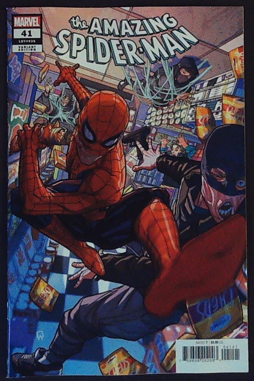 AMAZING SPIDER-MAN (2022) #41 - WOODS VARIANT - New Bagged