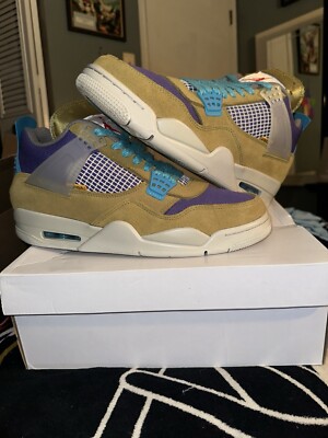 Size 10.5 - Jordan 4 Retro SP x Union 30th Anniversary Desert Moss    ️