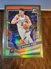 Grayson Allen 2022-23 Donruss Optic Lime Green #83 Milwaukee Bucks Duke /149