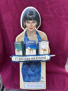 Vintage Camel Cigarettes Store Advertising Display Turkish Blend