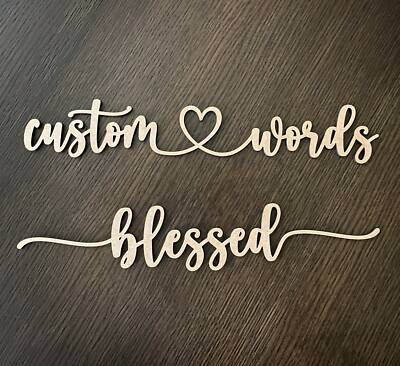 Custom Wood Names Sign Letters for Nursery Sign Crib Sign Nursery Decor Letters 