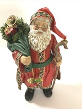 Santa Christmas Decoration Santa Clause Holiday Decor Preowned -Collectible 1995