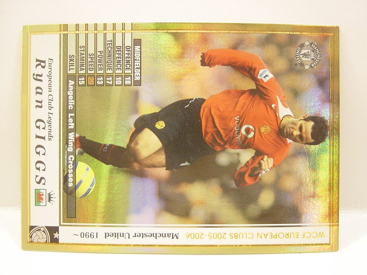 Panini WCCF 2005-06 LE Ryan Giggs 1973 Wales No.11