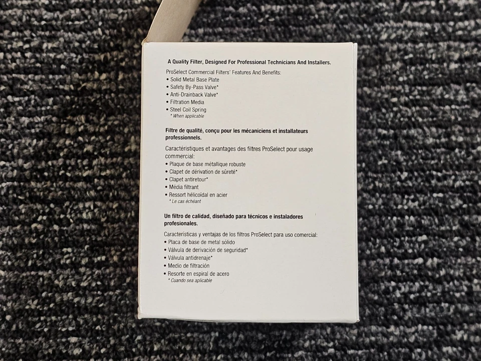 (QUANTIDADE 12) Filtro de óleo de celulose Napa ProSelect 27356 para Acura Integra 2023 -2025 - Imagem 4 de 4