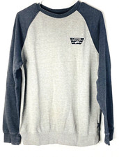 Vans Gray Heather Pullover Sweatshirt Size Small Men's Long Sleeve