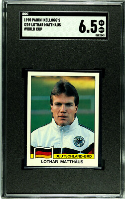 PANINI Sticker LOTHAR MATTHÄUS # I259 World Cup Italia 90 1990 Kellogg's SGC 6,5