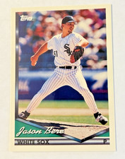 1994 Topps MLB Baseball Trading Card #118 Jason Bere Chicago White Sox