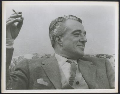 SCHAUSPIELER VITTORIO DE SICA | Portrait | Star-Foto / Sammelbild-Karte SCHAUSPIELER VITTORIO DE SICA | Portrait | Star-Foto / Sammelbild-Karte