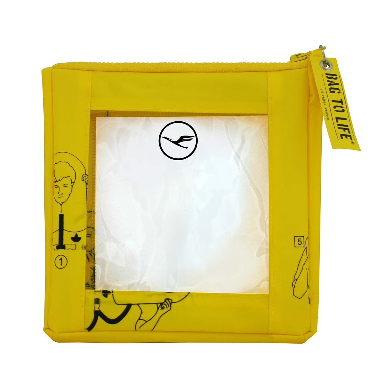 Lufthansa Kulturtasche Flugzeug B2L Lufthansa Kulturbeutel